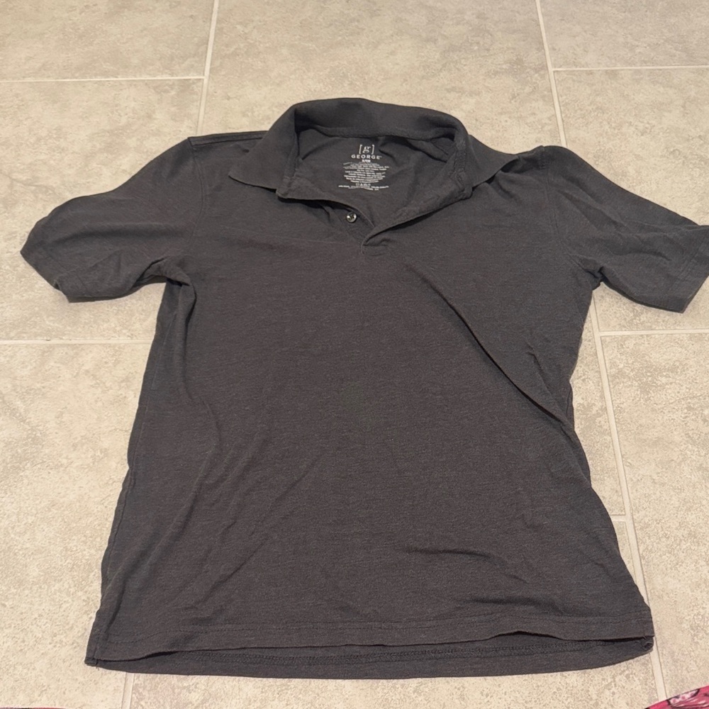 George Charcoal Polo Shirt